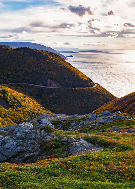 The North Atlantic as seen from Cape Breton Highlands National Park, Nova Scotia - Fine Art Photo Prints