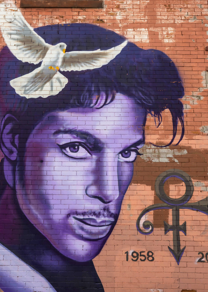 Uptown Minneapolis Prince Mural 2 Photography Art | William Drew Photography