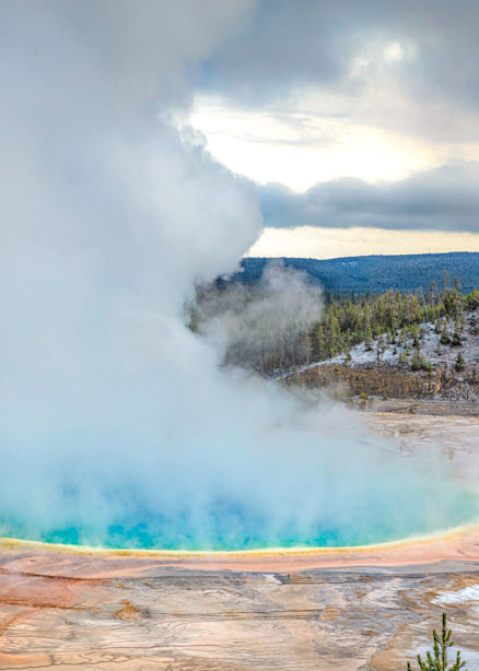 Yellowstone’s Grand Prismatic Spring| Landscape Photography | Tim Truby 