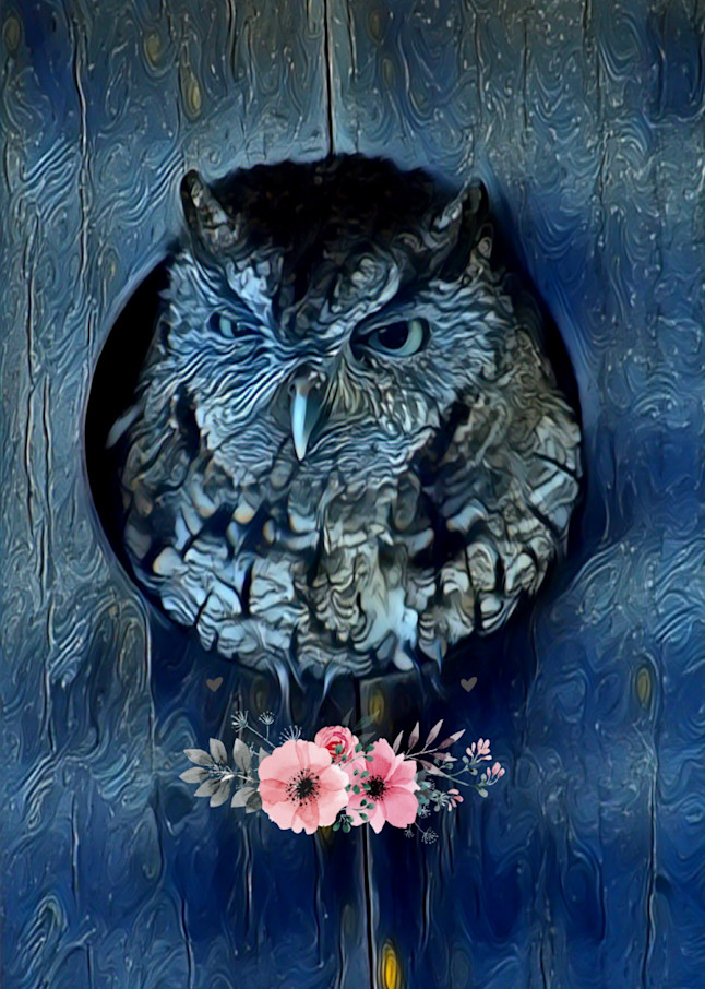 Owl Nft Art | Carol Moon Art