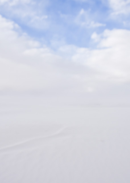White Clouds Meet White Sands Photography Art | Claudia F Coker Photography LLC