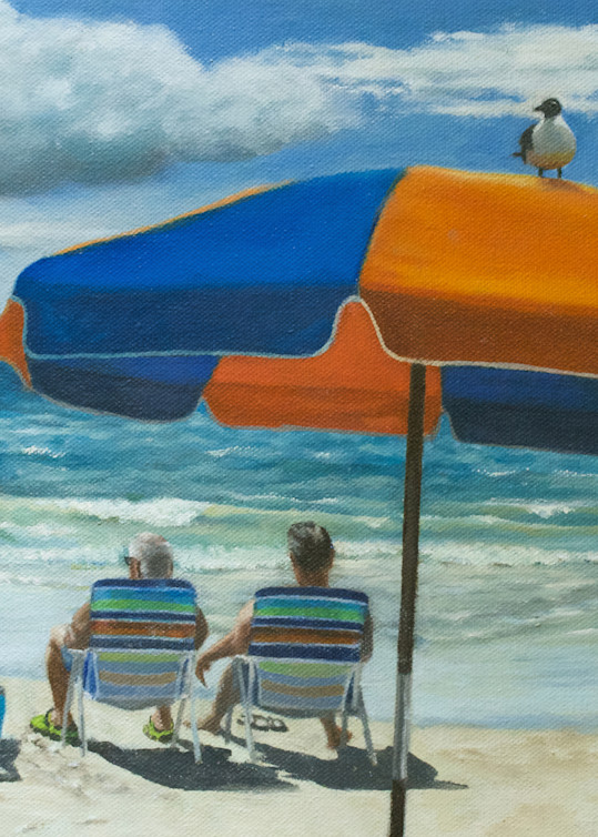 Beach Umbrella Art | Gwenn Knapp Artist