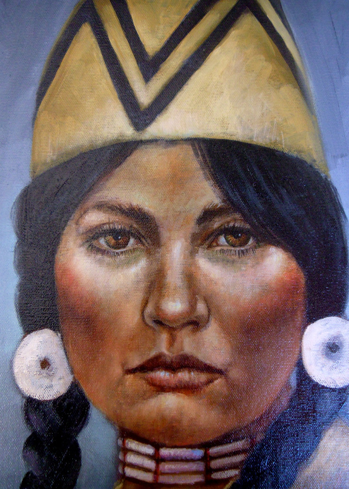 Faces Of The First People Ii Art | Geraldine Arata