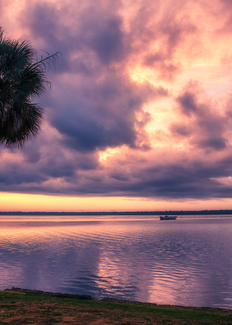 Fire Over the St. Johns River - Florida fine-art photography prints