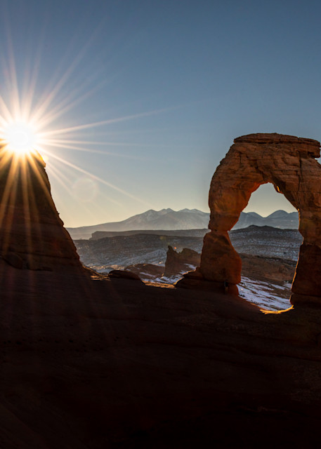 Delicate Arch Sun Burst Photography Art | RPG Photography