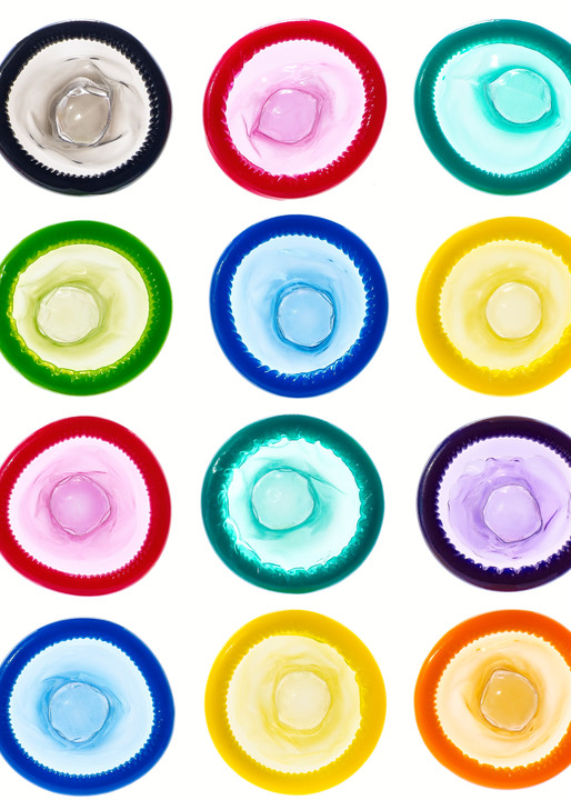 John E. Kelly Fine Art Photography – Condoms I - Graphic Realism