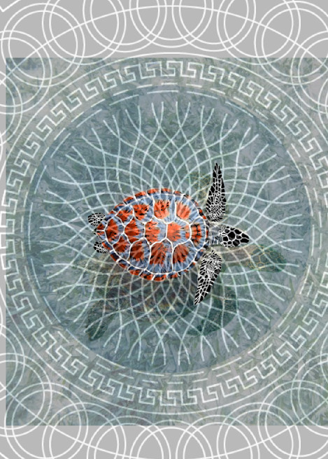 Turtle Compass Art | Robert Althouse Fine Art