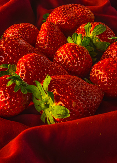Juicy Strawberries  Photography Art | John's Photos