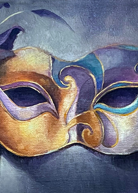 Half Mask  Art | Geraldine Arata