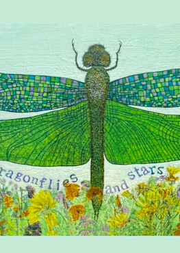 Dragonfly Dreams Mixed Media Painting