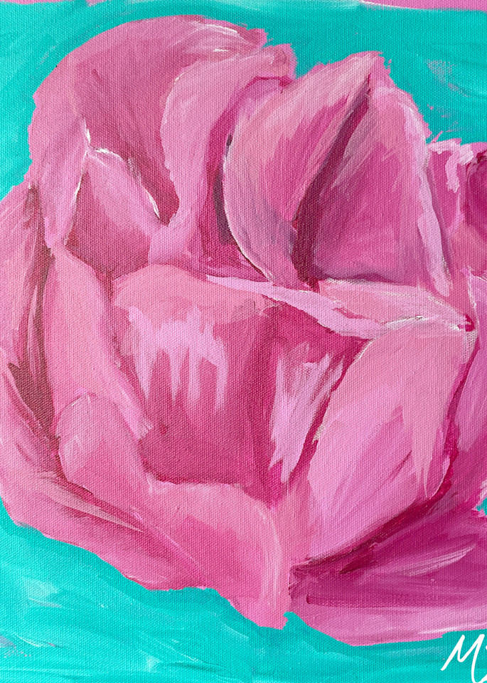 Pink Bloom Art | M Eugene Art