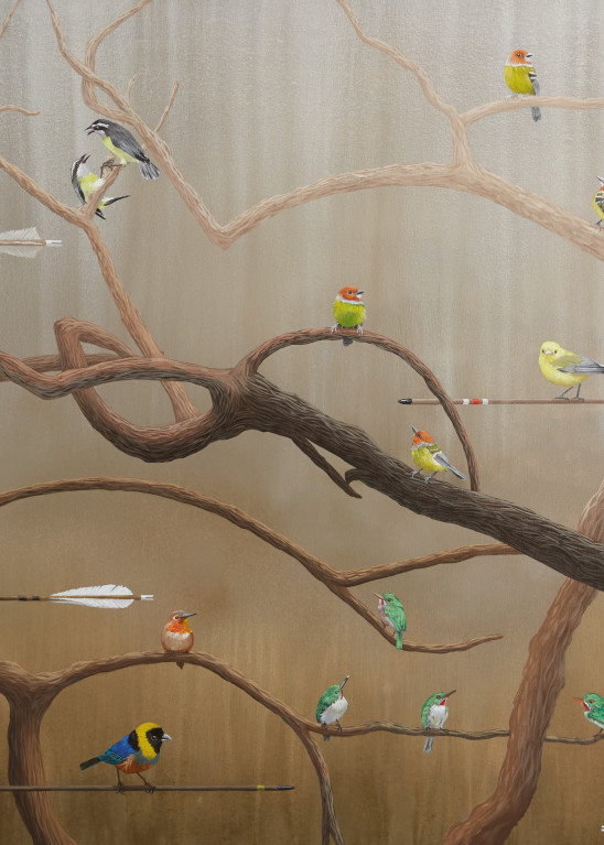 Bird Tree  Art | Bill Samios Studio