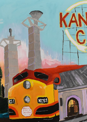 Kansas City Skyline Art | Amy DeSitter Art
