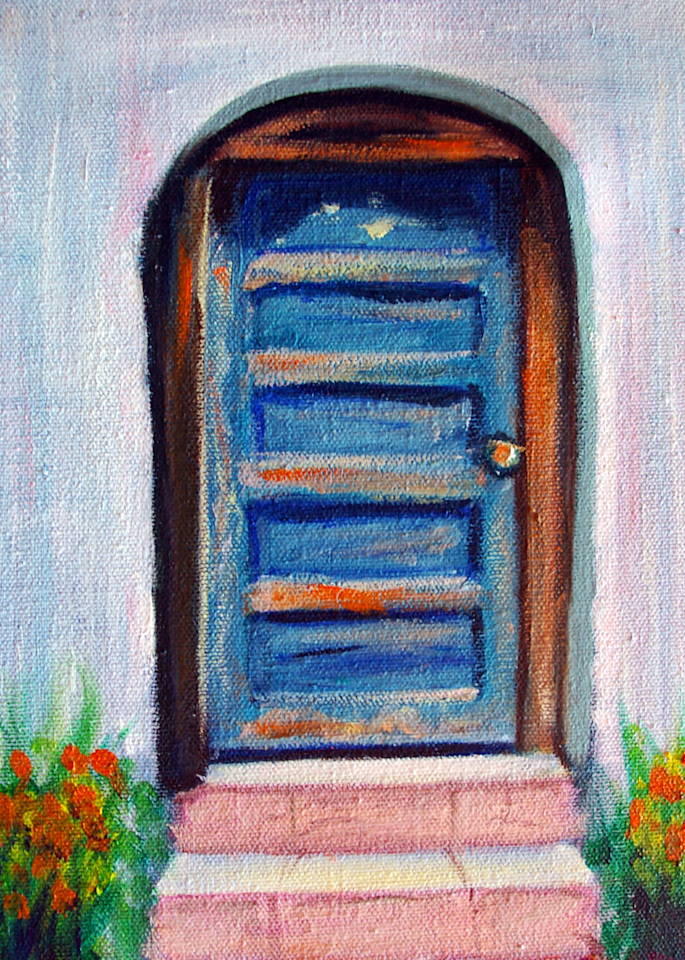 Door With Steps  Art | Rinconart 