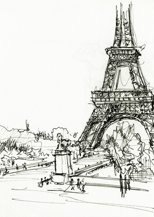  Eiffel Tower  Art | larryquintana