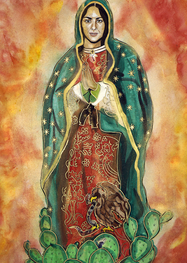 Virgen De Guadalupe Art | William K. Stidham - heART Art