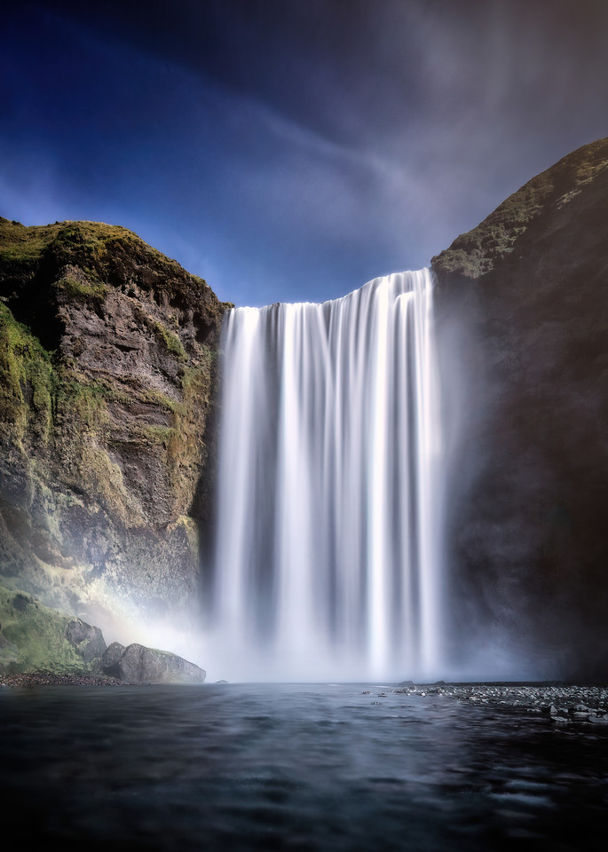 Iceland Skogafoss Photography Art | photo4change