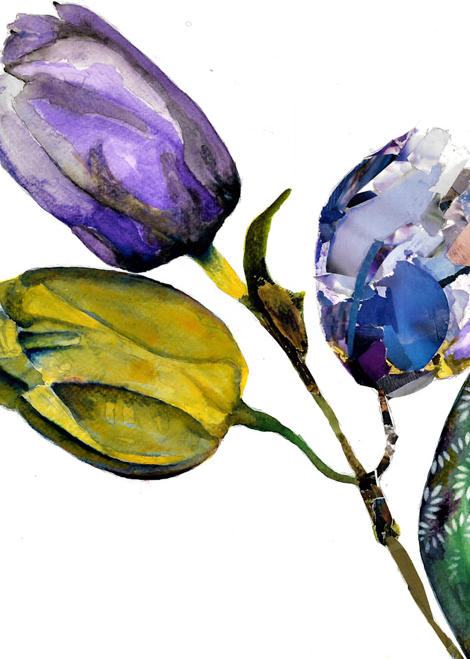 Purple Tulips Art | debfrederick