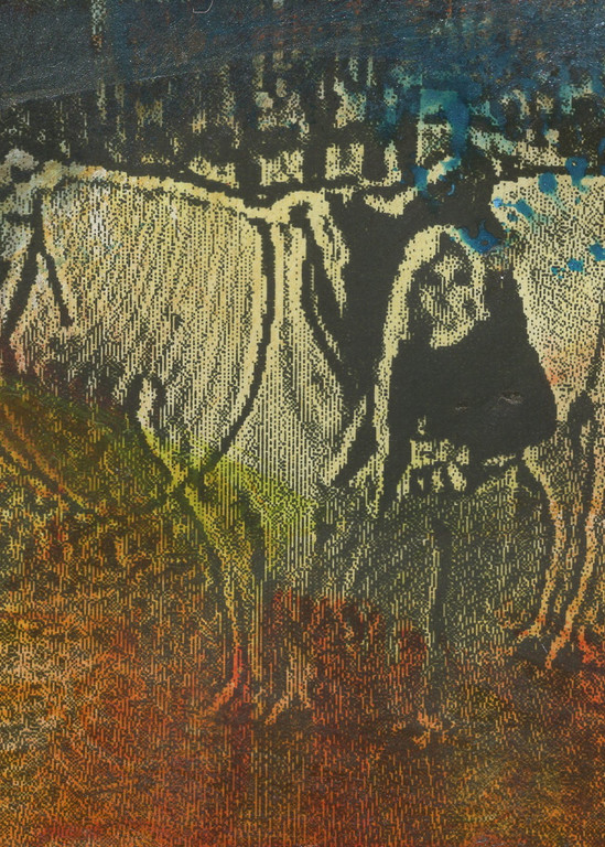 Ride A White Horse Detail Art | Mark Rushton