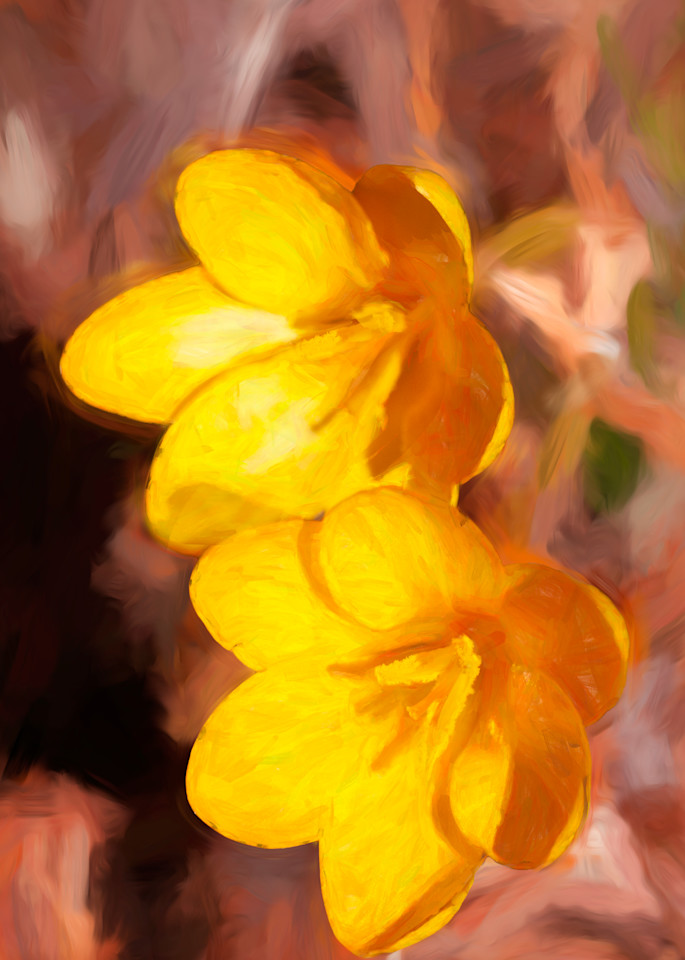 Yelling Yellow Art | Light Pixie Studio