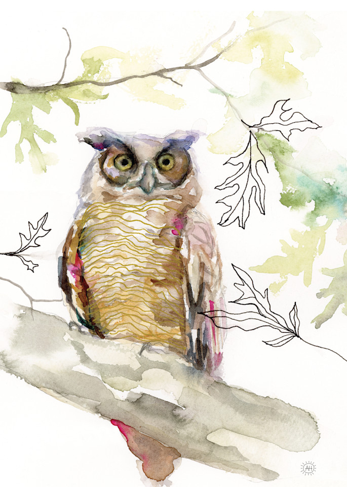 Taylor's Owl Art | Andrea Henning Art