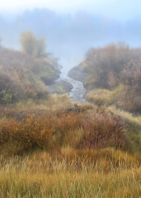 Foggy Grand Teton National Park Photography Art | Kim Clune Photography