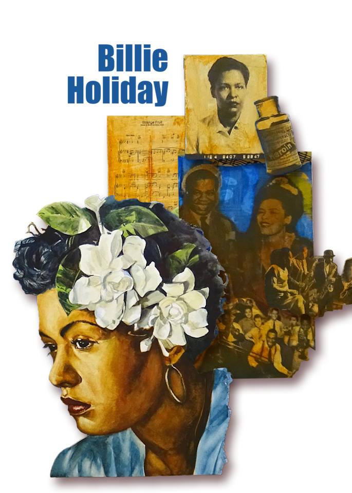 Billie Holiday Remix Art | Afro Triangle Designs, LLC