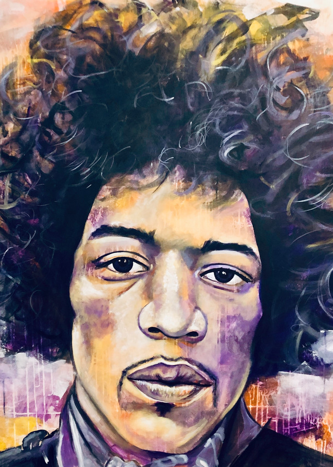 Jimi Hendrix Art | The Artwork of Tim Smith