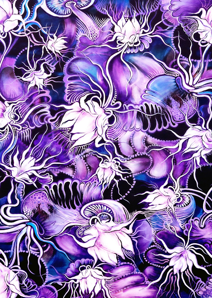 Ghost Lilies Art | Hava Gurevich Art