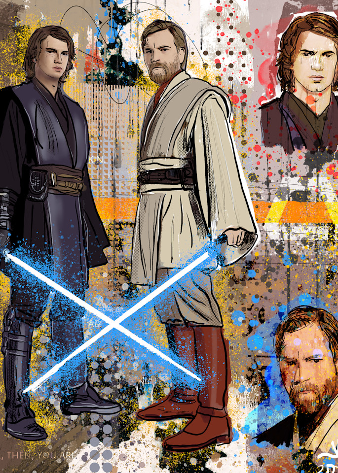 Anakin Obi Wan Art | John Knell: Art. Photo. Design