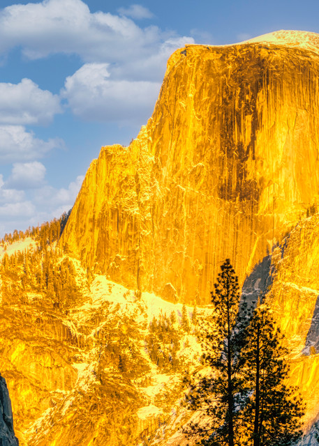 Sunset Glow At Half Dome Photography Art | zoeimagery