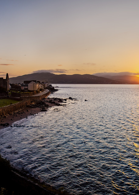 The sun rises over beautiful Rathmullen in Co. Donegal, Ireland
