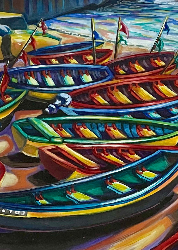 Waiting For The Tide Coasters Art | Avanti Art Gallery