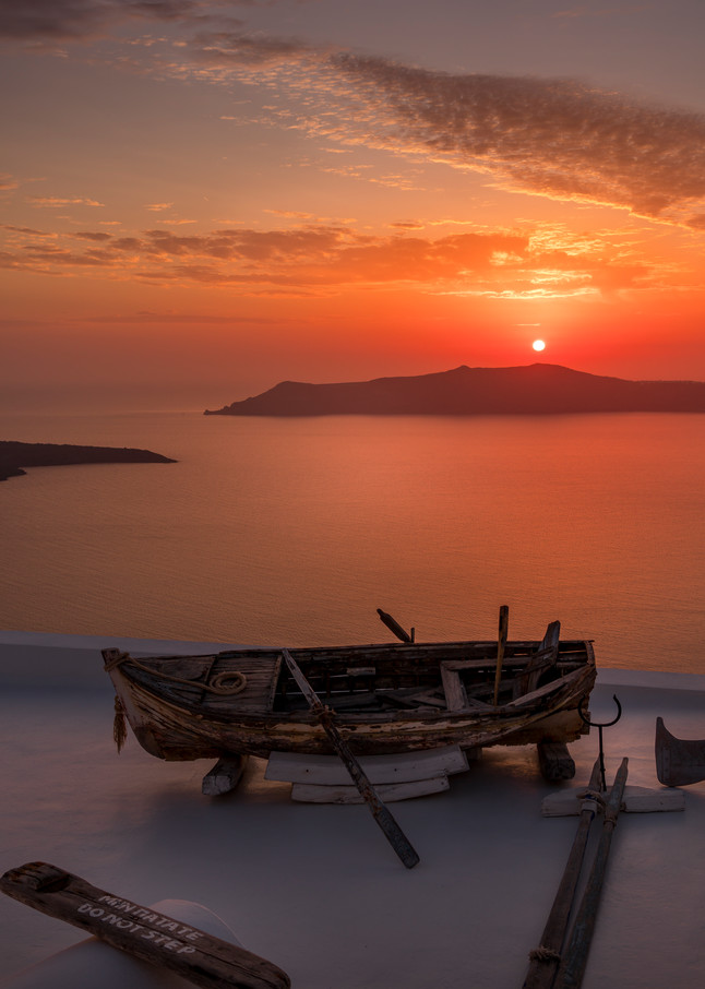 Santorini Sunset Photography Art | Vasilis Moustakas Photography