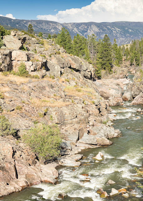 Tco Clark River, Chief Joseph Scenic Highway, Wyoming Art | Open Range Images