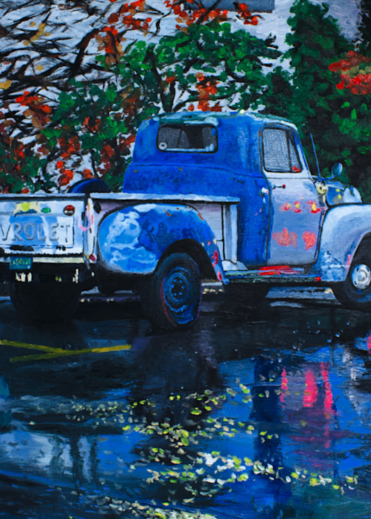 Blue Truck Art | Whiptail Oils