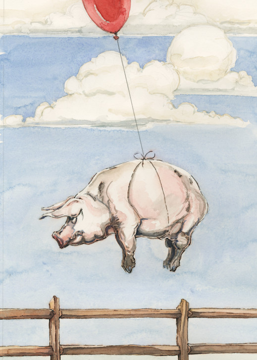 The Flying Pig  Art | galleryH 