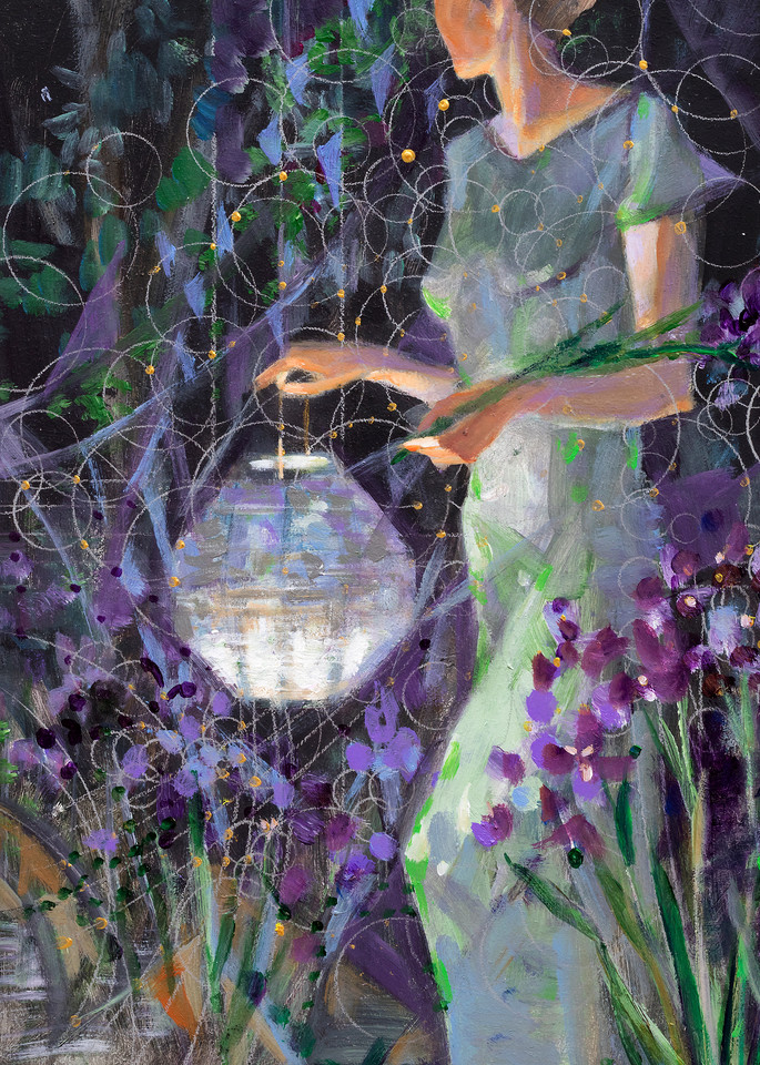 Lady Of The Irises Art | Freiman Stoltzfus Gallery