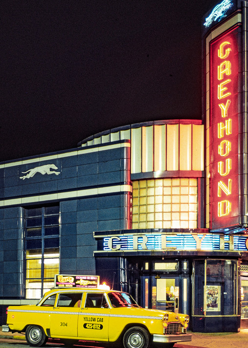  Greyhound Station, Atlantic City Photography Art | Allan Weitz Design