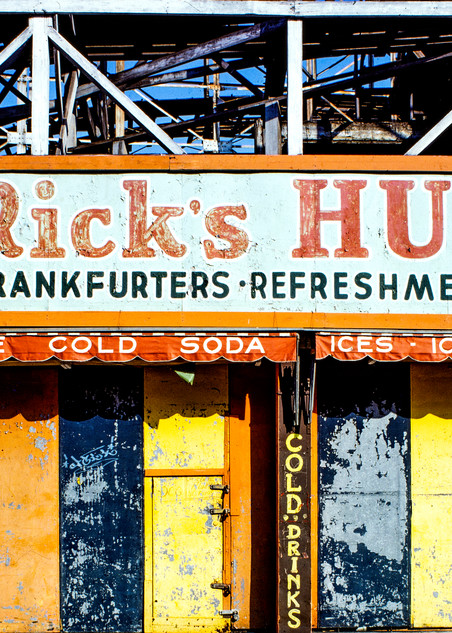 Rick's Hut, Coney Island Photography Art | Allan Weitz Design