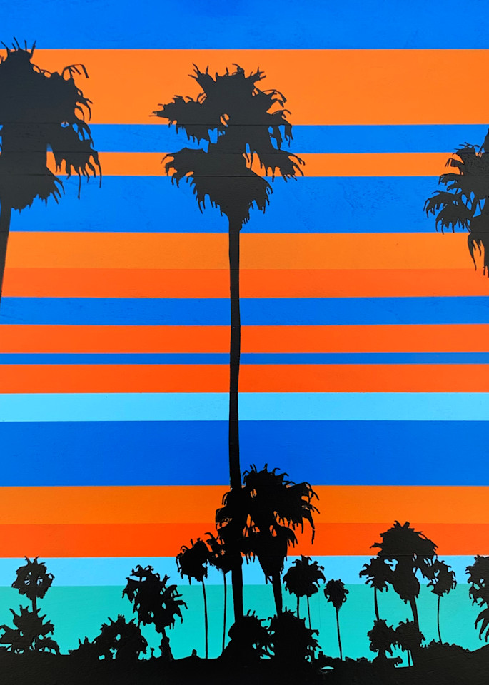 22 Palm Trees, Prints Art | Jon Savage Contemporary Art