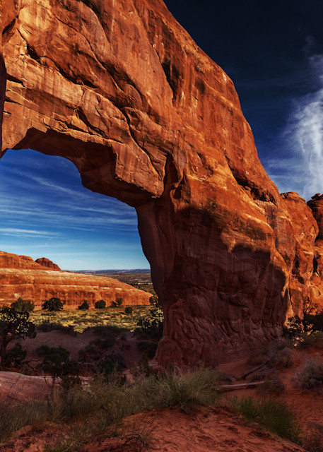 Pine Arch in Moab, Arches National Park