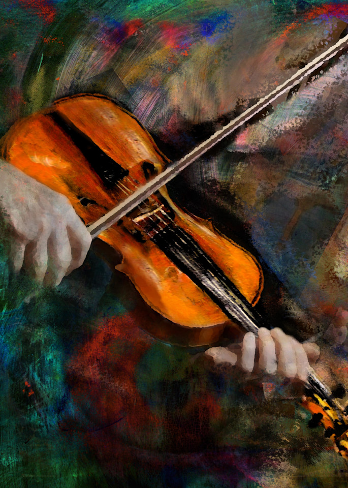 Classic Violinist Art | Colorfusion Art