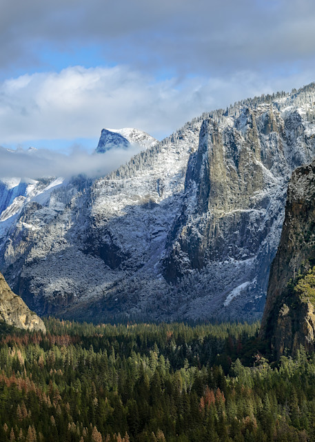 First Snow at Tunnel View