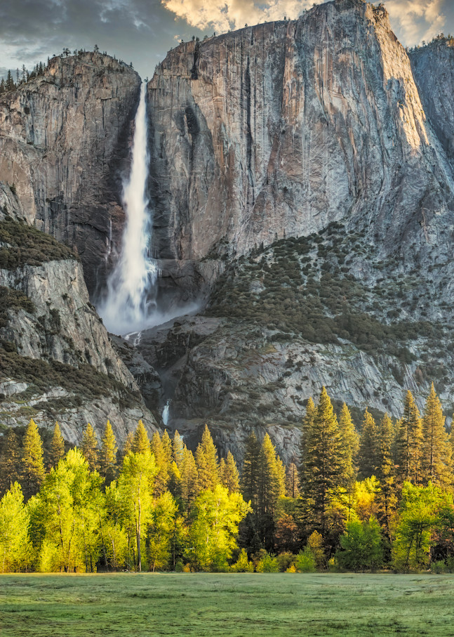 Spring storm and Yosemite Falls