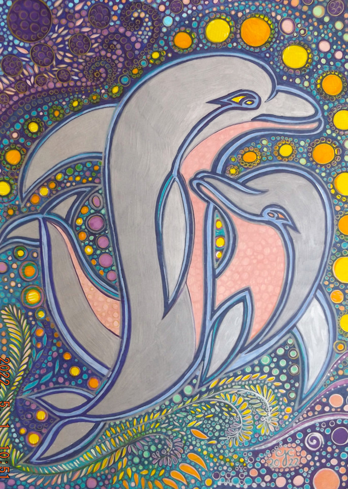 Dolphin Love Art | Cynthia Christensen Art