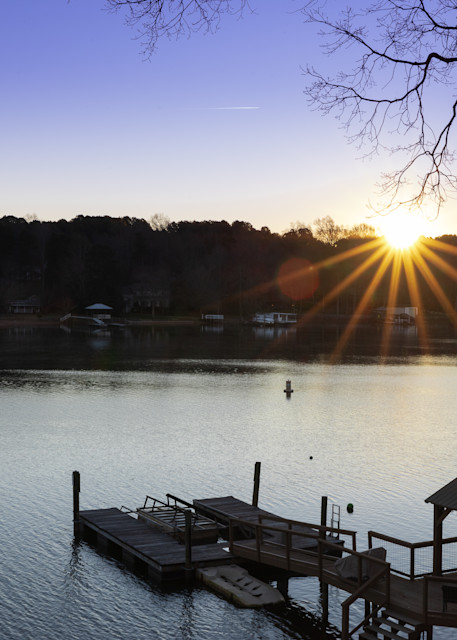 Wannabe Naturalist Sunset over Lake Norman, North Carolina | Eugene L Brill