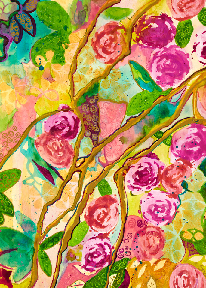Tea Roses  Art | Shanta Louise Art