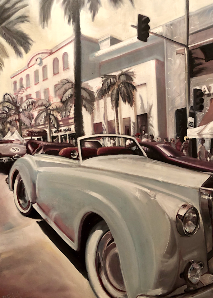 "The Old Hollywood" Art | Art by Annabelle