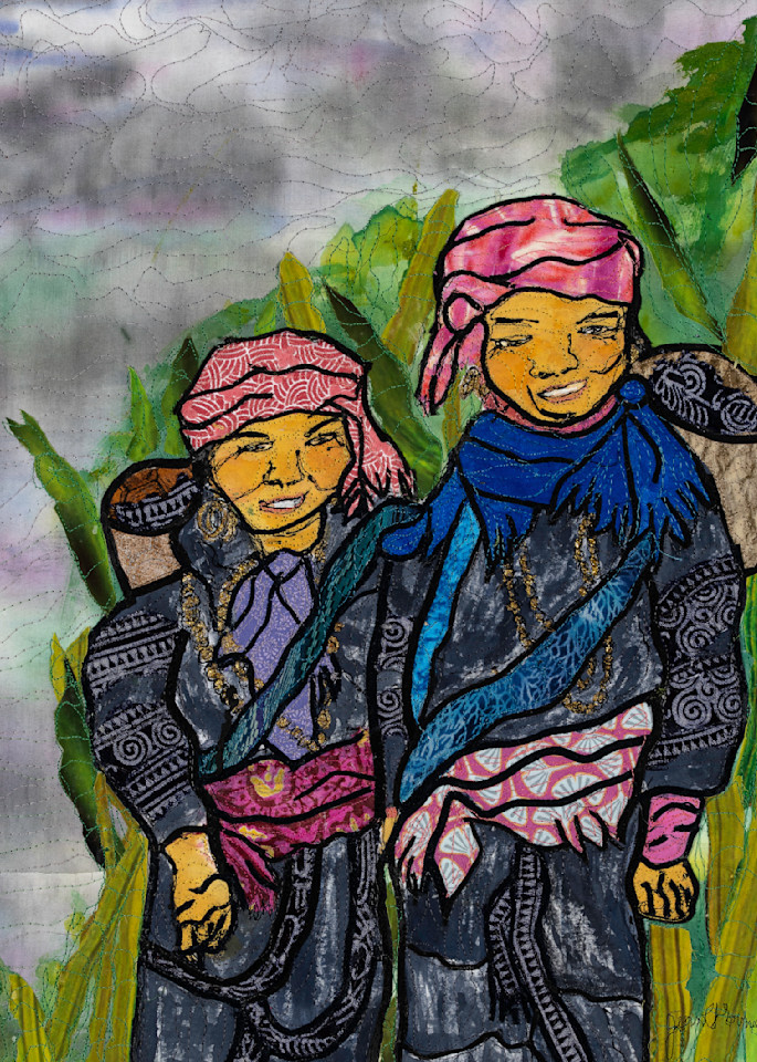 Black Hmong Women Art | Jean Herman 